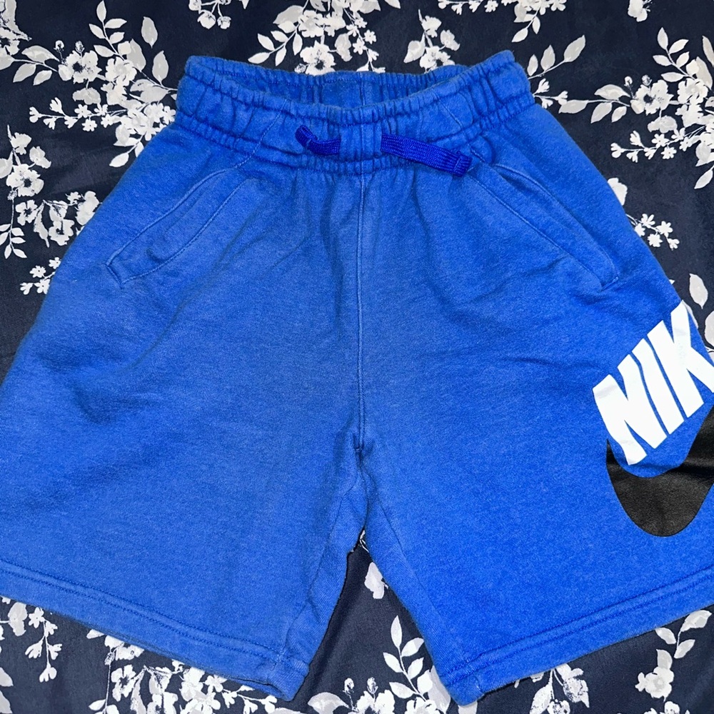 Boys blue sweat shorts